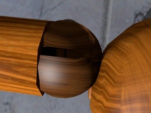 artist wooden dummy 3D Model
