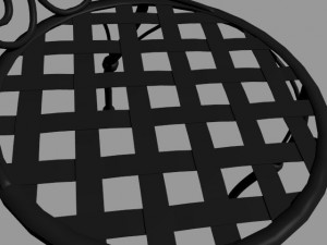 garden chair Modello 3D