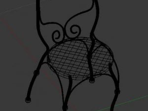 garden chair 3D Model