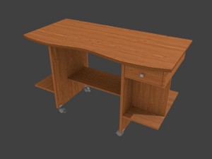 office desk 3D 模型