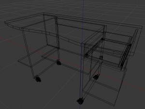 office desk 3D Model