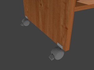 office desk 3D Model