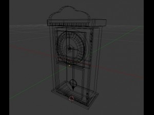 pendulum clock 3D Модель