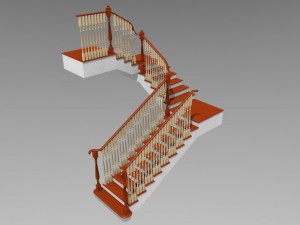stairway Modèle 3D