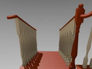 stairway 3D Model