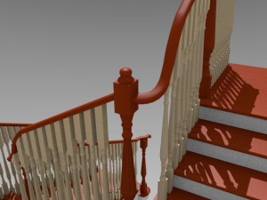 stairway Modello 3D