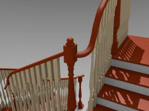 stairway 3D Model