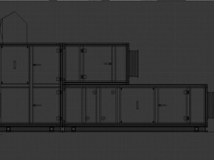 ahu  air handling unit 3D Model