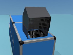 ahu  air handling unit 3D Model
