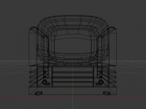 vintage tv 3D Model