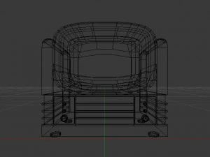 vintage tv 3D Model