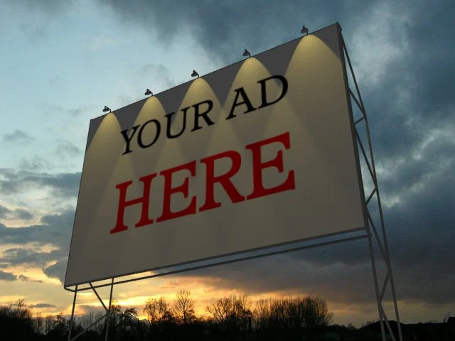 billboard 3D Model .c4d .max .obj .3ds .fbx .stl .blend 