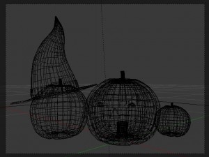 halloween jack o lantern pumpkin 3D Model