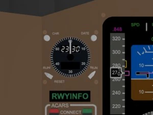 cockpit boeing 747 400 3D Model