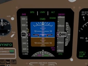 cockpit boeing 747 400 3D Model