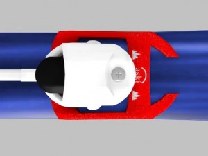 Ski und Stock 3D Modell