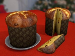 panettone 3D-Modell