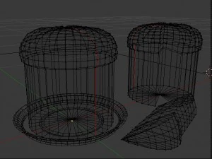 panet&oacute;n Modelo 3D