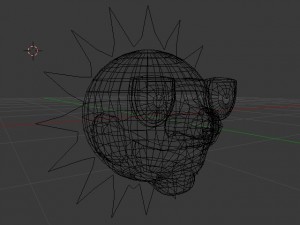 cartoon style sun Modèle 3D