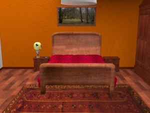 classic bedroom 3D Model