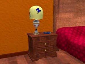 classic bedroom Modello 3D