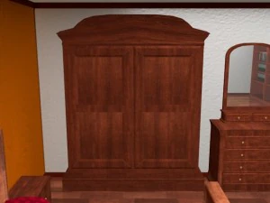 classic bedroom 3D Model