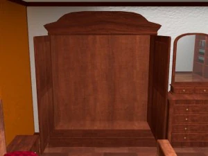 classic bedroom 3D Model