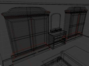 classic bedroom 3D Model
