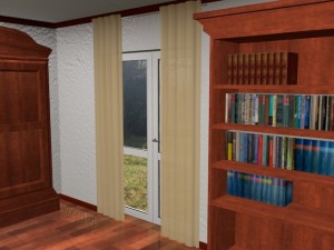 classic bedroom Modello 3D