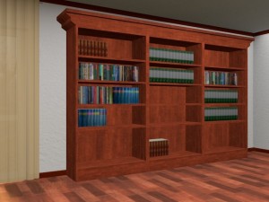 classic bedroom Modello 3D