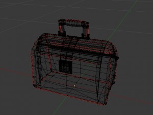 leather bag 3D Model
