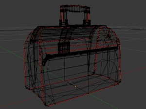 leather bag 3D Model