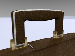 leather bag 3D Model