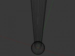 baseball field bat and ball 3D Model