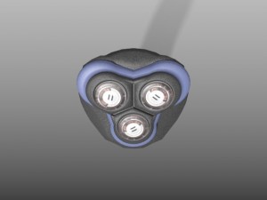 electric shaver Model 3D