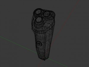 electric shaver Model 3D