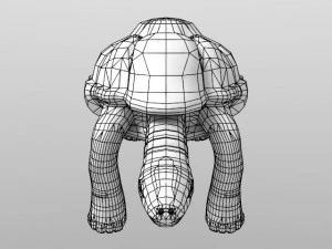 tartaruga gigante Modelo 3D