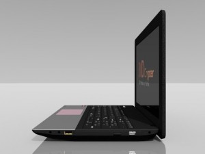 notebook 3D मॉडल
