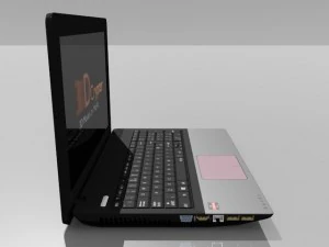 notebook 3D Model