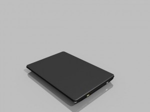 notebook 3D मॉडल