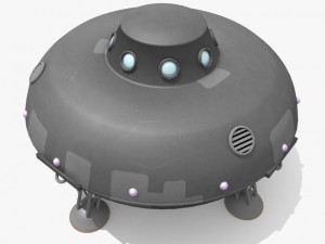 ufo Modello 3D