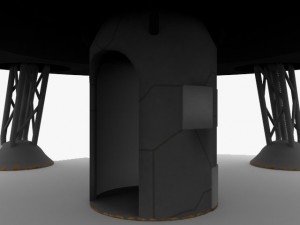 ufo Modello 3D