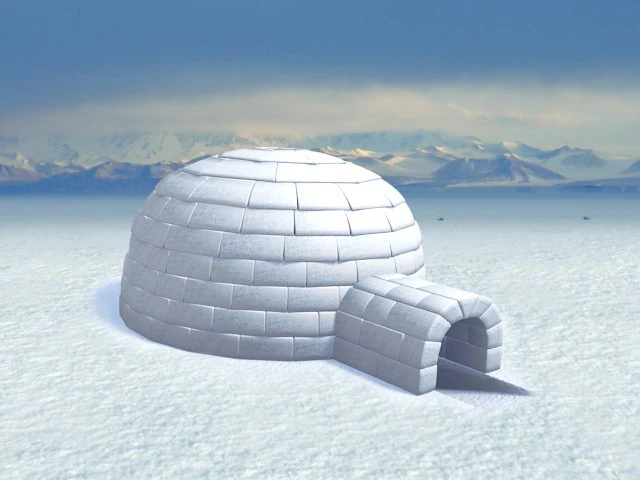 eskimo kul&uuml;besi 3D Model .c4d .max .obj .3ds .fbx .stl .blend 