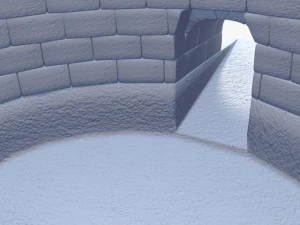 eskimo kul&uuml;besi 3D Model