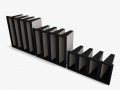 rigid bag filter 3D Model