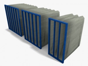 soft bag filter 3D Model