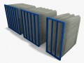 soft bag filter 3D Model