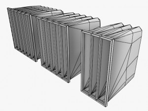 soft bag filter 3D Модель