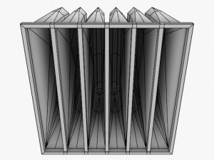 soft bag filter 3D Модель