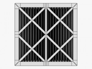 pleated filter 3D Model